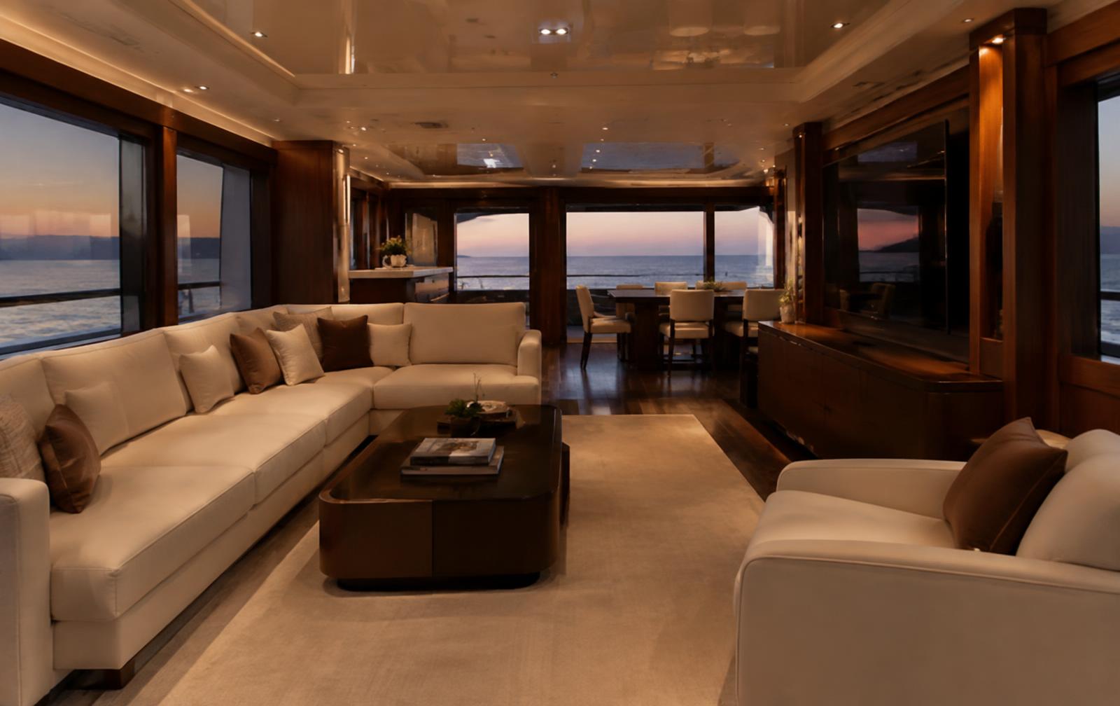A private residence on the water